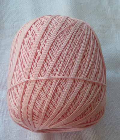 pink thread for crochet incomplete